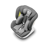 Lionelo - Scaun auto Bastiaan One Pozitie de somn, Protectie laterala, Rotire 360 grade, Top Tether, 0-36 Kg, cu Isofix, Gri