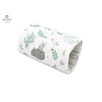 MimiNu - Perna pentru alaptat tip manson, Din bumbac, 25 cm, Forest Friends Mint