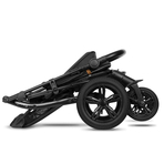 Lionelo - Carucior sport Annet Tour, De la nastere, Cu capotina impermeabila, Cu filtru UPF 50+, Cu maner reglabil, Plasa de tantari, Suport biberon, Saculet pentru picioare, Pana la 22 kg, Negru