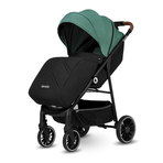 Lionelo - Carucior sport Alexia, 6 luni+, Cu geanta pentru parinti, Amortizoare, Suport pentru biberon/pahar, Plasa de tantari, Saculet de picioare, Cu UPF50+, Cadru din aluminiu, 0- 15 kg, Verde