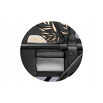 Lionelo - Carucior compact Amber Lovin, 2 in 1, Cadru din aluminiu, Cu landou intarit si salteluta moale, Reversibil, Maner ajustabil, Huse pentru picioare, Plasa de tantari, Husa de ploaie, Geanta parinti, Pana la 22 kg, Negru