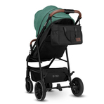 Lionelo - Carucior sport Alexia, 6 luni+, Cu geanta pentru parinti, Amortizoare, Suport pentru biberon/pahar, Plasa de tantari, Saculet de picioare, Cu UPF50+, Cadru din aluminiu, 0- 15 kg, Verde