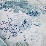 Petite&Mars - Sac de iarna impermeabil Comfy, 4 in 1, Cu blanita si interior din fleece, Universal, Pentru carucior, 100 x 55 cm, Albastru Deschis