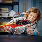 Set de construit - Lego Technic, Elicopter de salvare Airbus H175  42145