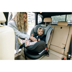 Scaun auto pentru copii, Linus, Pentru grupele de greutate 0-36 Kg, Tehnologie Isofix, Centura Top Tether, Protectie laterala, Rotire 360° grade, Cu pozitie de somn si tetiera reglabila, FreeON, Blue