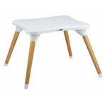 Scaun de masa 3 in 1, Multifunctional, Eos, Cu tavita reglabila si detasabila, FreeON, Grey