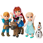 Set de joaca cu 5 mini figurine, Disney Frozen