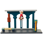 Set de joaca Castelul de lava cu figurina 6 cm, Nintendo Mario