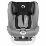 Lionelo - Scaun auto Oliver Stone Spatar reglabil, Protectie laterala, Top Tether, 9-36 Kg, cu Isofix, Gri