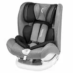 Lionelo - Scaun auto Oliver Stone Spatar reglabil, Protectie laterala, Top Tether, 9-36 Kg, cu Isofix, Gri