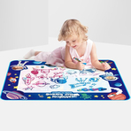 Covorasul Magic Space- 100x80cm - Jucarie educativa de colorat cu apa