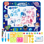 Covorasul Magic Space- 100x80cm - Jucarie educativa de colorat cu apa