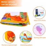 Covorasul Magic Dino- 100x70cm - Jucarie educativa de colorat cu apa