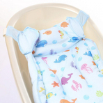 Hamac din spuma pentru cadita Ocean Baby (Culoare: Alb)