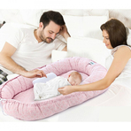 Saltea reductor BabyNest Between parents (Culoare: Bleu)