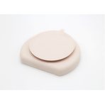 Farfurie din silicon cu 3 compartimente pentru auto-diversificare BabyJem (Culoare: Vernil)