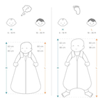 Sac de Dormit Ergobaby 2 in 1 Elefant (6-18 luni) Tog 1.0