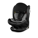 Lionelo - Scaun auto Bastiaan RWF Pozitie de somn, Protectie laterala, Rotire 360 grade, 0-36 Kg, Cu Isofix si Centura Top Tether, Conform cu standardul european de securitate ECE R44/04, Negru