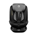 Lionelo - Scaun auto Bastiaan RWF Pozitie de somn, Protectie laterala, Rotire 360 grade, 0-36 Kg, Cu Isofix si Centura Top Tether, Conform cu standardul european de securitate ECE R44/04, Negru