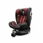 Lionelo - Scaun auto Braam Burgundy Pozitie de somn, Protectie laterala, Rotire 360 grade, 0-36 Kg, cu Isofix, Conform cu standardul european de securitate ECE R44/04, Rosu