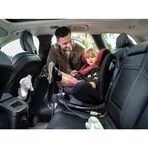 Lionelo - Scaun auto Braam Burgundy Pozitie de somn, Protectie laterala, Rotire 360 grade, 0-36 Kg, cu Isofix, Conform cu standardul european de securitate ECE R44/04, Rosu