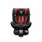 Lionelo - Scaun auto Braam Burgundy Pozitie de somn, Protectie laterala, Rotire 360 grade, 0-36 Kg, cu Isofix, Conform cu standardul european de securitate ECE R44/04, Rosu