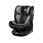 Lionelo - Scaun auto Bastiaan RWF Pozitie de somn, Protectie laterala, Rotire 360 grade, 0-36 Kg, Cu Isofix si Centura Top Tether, Conform cu standardul european de securitate ECE R44/04, Negru