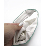 Centura anticolici cu samburi de cirese Sleepy Cloud (Culoare: Gri)