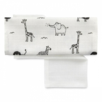 Set 4 prosopele din muselina 25x29 cm BabyJem (Model: Zoo)
