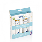 Set 4 prosopele din muselina 25x29 cm BabyJem (Model: Zoo)