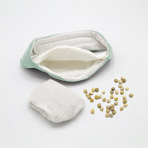 Centura anticolici cu samburi de cirese Sleepy Cloud (Culoare: Gri)