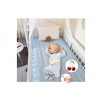 Centura anticolici cu samburi de cirese Sleepy Cloud (Culoare: Gri)