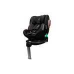 Lionelo - Scaun auto I-size Antoon Plus, Pozitie de somn, Protectie laterala, Rotire 360 grade, 0-18 kg, Cu Isofix si picior de sustinere, Negru, Testat ADAC, Conform cu standardul european de securitate ECE R129