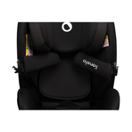 Lionelo - Scaun auto I-size Antoon Plus, Pozitie de somn, Protectie laterala, Rotire 360 grade, 0-18 kg, Cu Isofix si picior de sustinere, Negru, Testat ADAC, Conform cu standardul european de securitate ECE R129