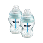 Biberon Advanced cu Sistem de Ventilatie, Tommee Tippee, 260ml, 2 buc