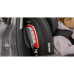 Lionelo - Scaun auto I-size Antoon Plus, Pozitie de somn, Protectie laterala, Rotire 360 grade, 0-18 kg, Cu Isofix si picior de sustinere, Negru, Testat ADAC, Conform cu standardul european de securitate ECE R129