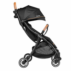 Lionelo - Carucior sport Julie One, De la nastere, Cu accesorii, Cadru din aluminiu, 0-22 kg, Negru