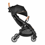 Lionelo - Carucior sport Julie One, De la nastere, Cu accesorii, Cadru din aluminiu, 0-22 kg, Negru