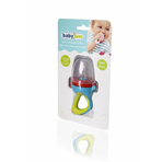 Dispozitiv de hranire din silicon Fruits and Vegetables (Culoare: Bleu)