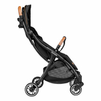 Lionelo - Carucior sport Julie One, De la nastere, Cu accesorii, Cadru din aluminiu, 0-22 kg, Negru