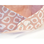 Baveta tip bandana cu jucarie dentitie (Culoare: Maro)
