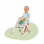 Antepremergator din lemn cu masuta de activitati 2 in 1 MamaToyz