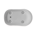 Cadita de baie bebe BabyJem (Culoare: Roz)