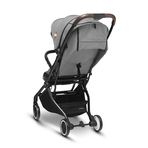 Carucior sport pliabil ultracompact pentru calatorii Espoo+, Evening Shadow, Gri inchis, Skiddou