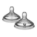 Tetina Tommee Tippee Closer to Nature, flux lent, 0 luni +, 2 buc