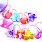 Set creativ DIY - Luminite cu flori origami