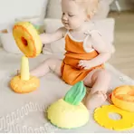 Jucarie bebe Ananas de stivuit