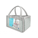 Geanta organizator scutece si accesorii copii/bebelusi BabyJem (Culoare: Gri)