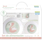 SET ALIMENTATIE FLAMINGO PARTY 6PIESE