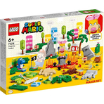 Set de construit - Lego Super Mario Set de Creator, Cutia de Unelte pentru Creativitate  71418